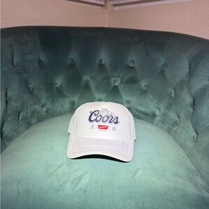 Coors White Trucker Hat